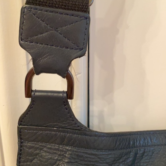 Mulberry Navy leather Antony bag - Picture 5 of 14